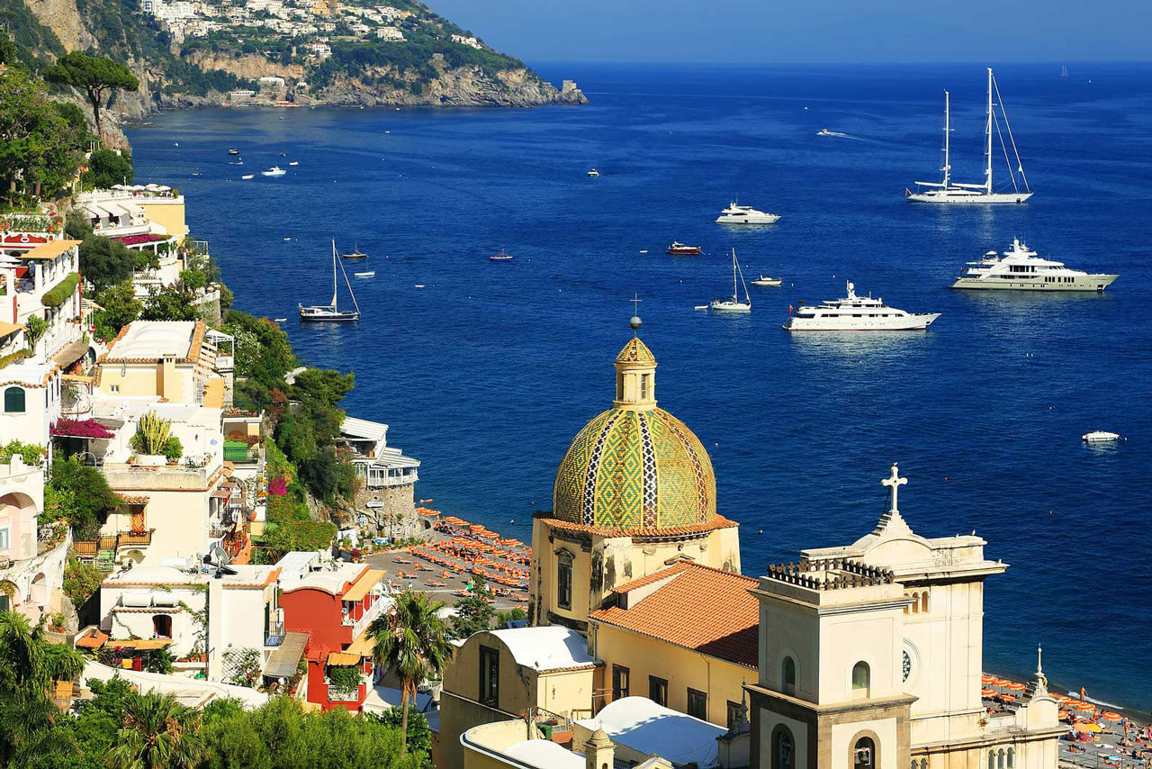 yacht charter positano